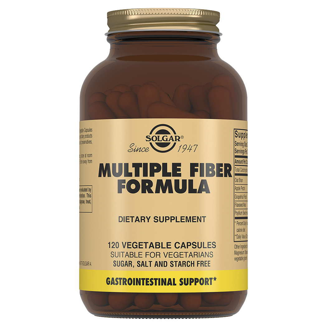 Мульти формула пищевых волокон | Solgar - полезные свойства, инструкция ...