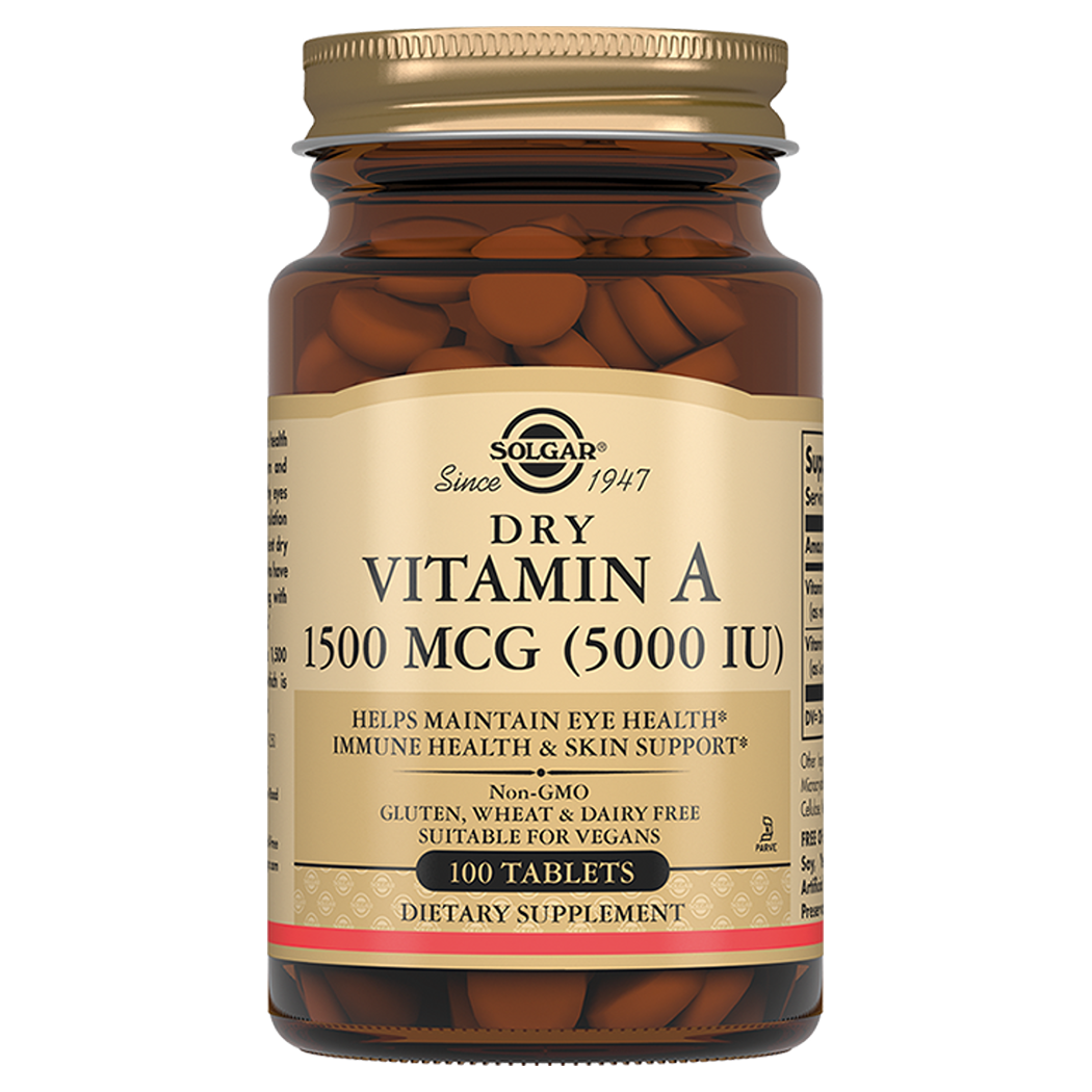 Сухой витамин А 1500мкг (5000МЕ)  